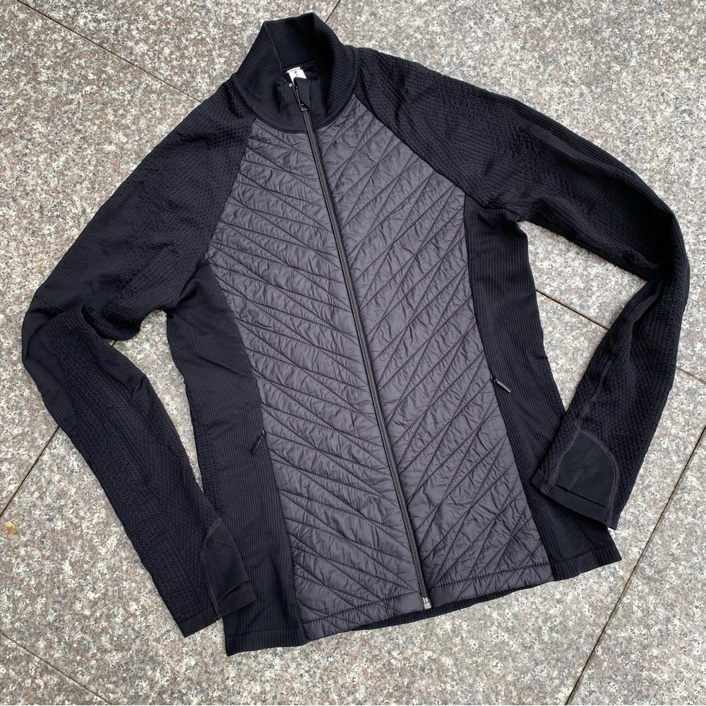 Athleta flurry force insulated zip up jacket